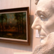 Turmoil frozen in marble: Borglum’s "Head of Abraham Lincoln"