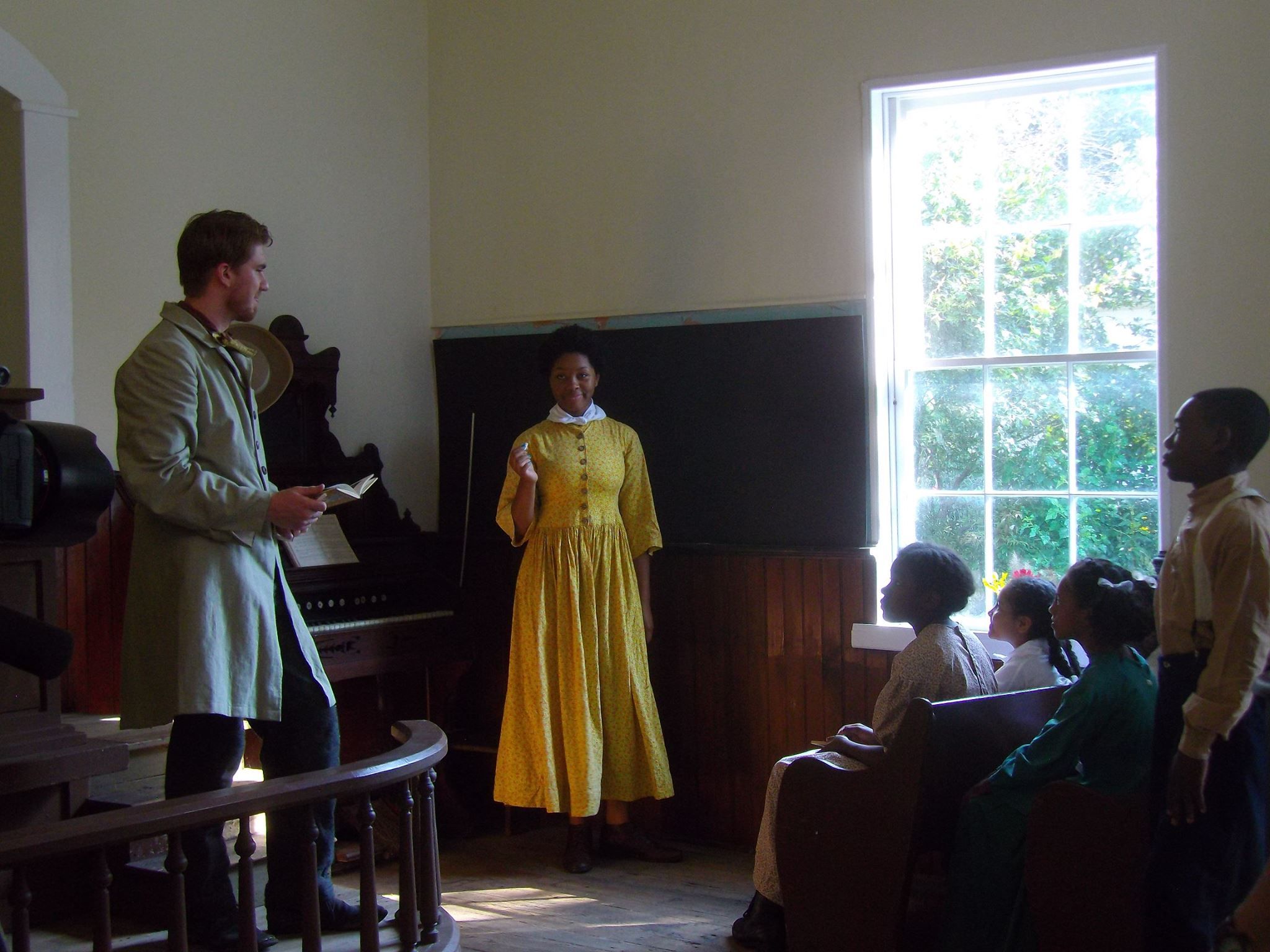 A program at Tolson's Chapel in historic Sharpsburg