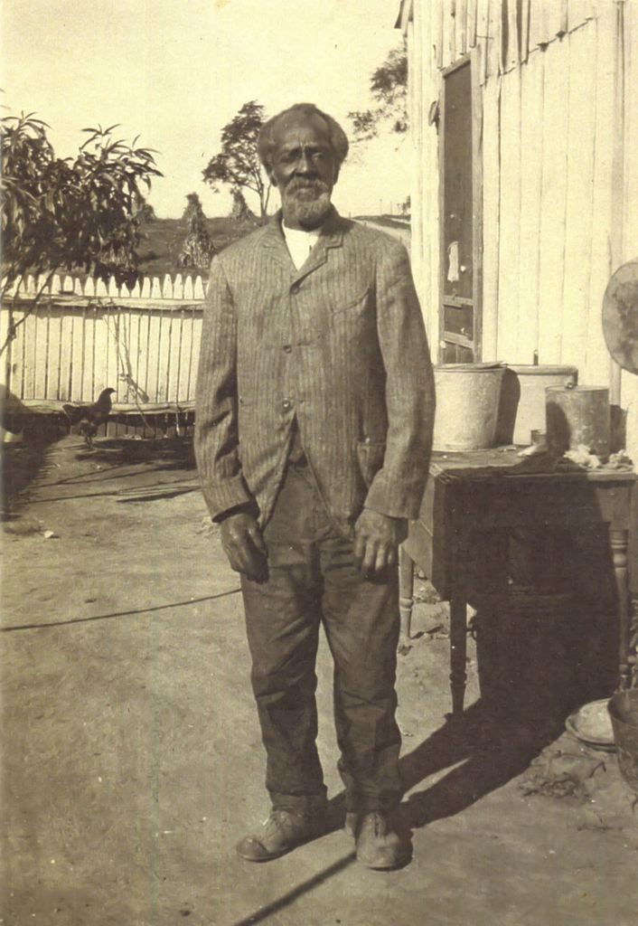 Black and white photo of former slave Jeremiah Summers